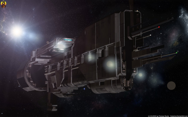 Space station galaxy bright light #3 free wallpaper for desktop - medium preview image