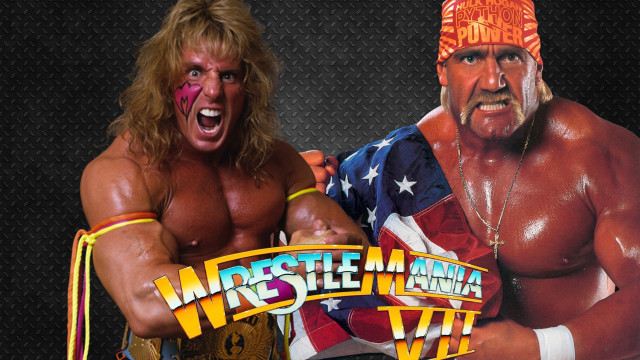 Wrestlers arms around wrestling mania free wallpaper for desktop - medium preview image