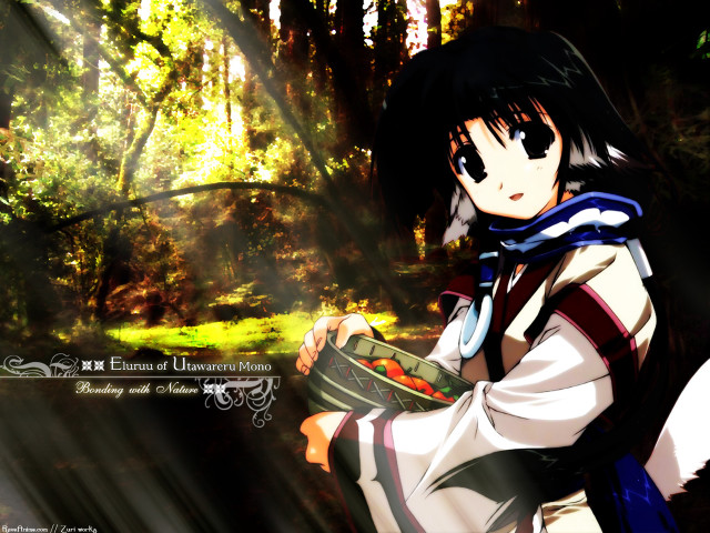 Girl white dress green plate free wallpaper for desktop - medium preview image