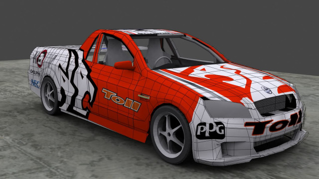 Paper car red white paint free wallpaper for desktop - medium preview image