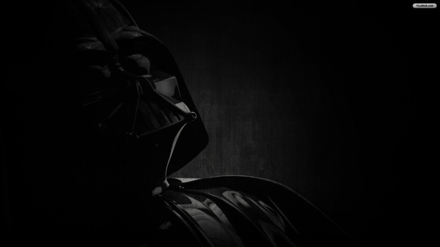 Darth vader helmet dark room free wallpaper for desktop - medium preview image