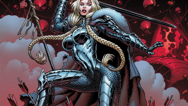 Woman black white outfit holding #2 free wallpaper for desktop - medium preview image