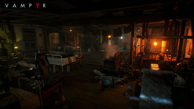 Dimly lit room bed crib free wallpaper for desktop - medium preview image