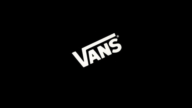 Van logo black background white free wallpaper for desktop - medium preview image
