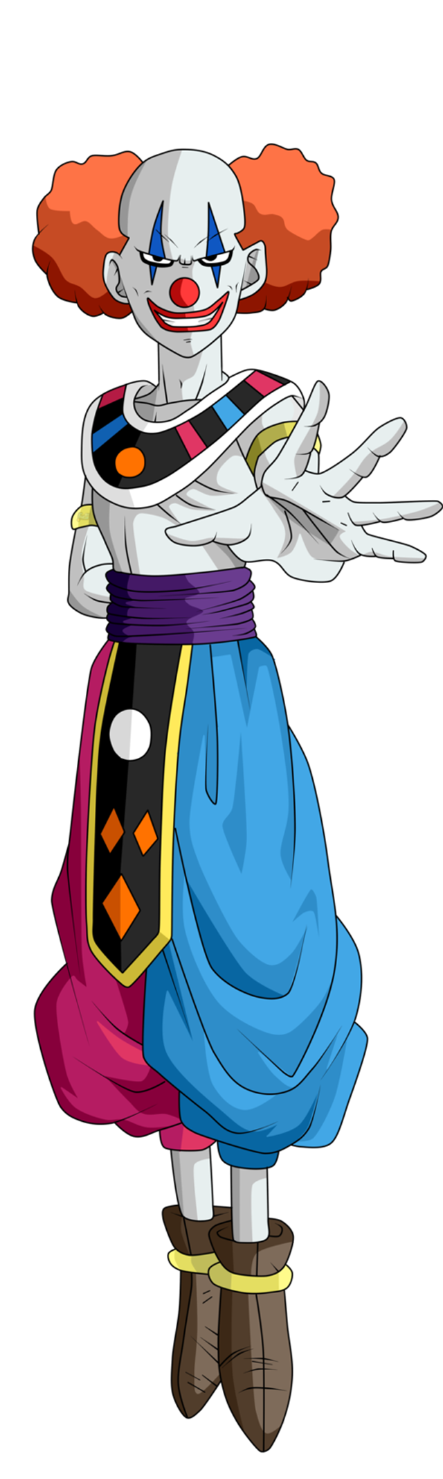 Cartoon clown wig mask character free wallpaper for mobile - medium preview image