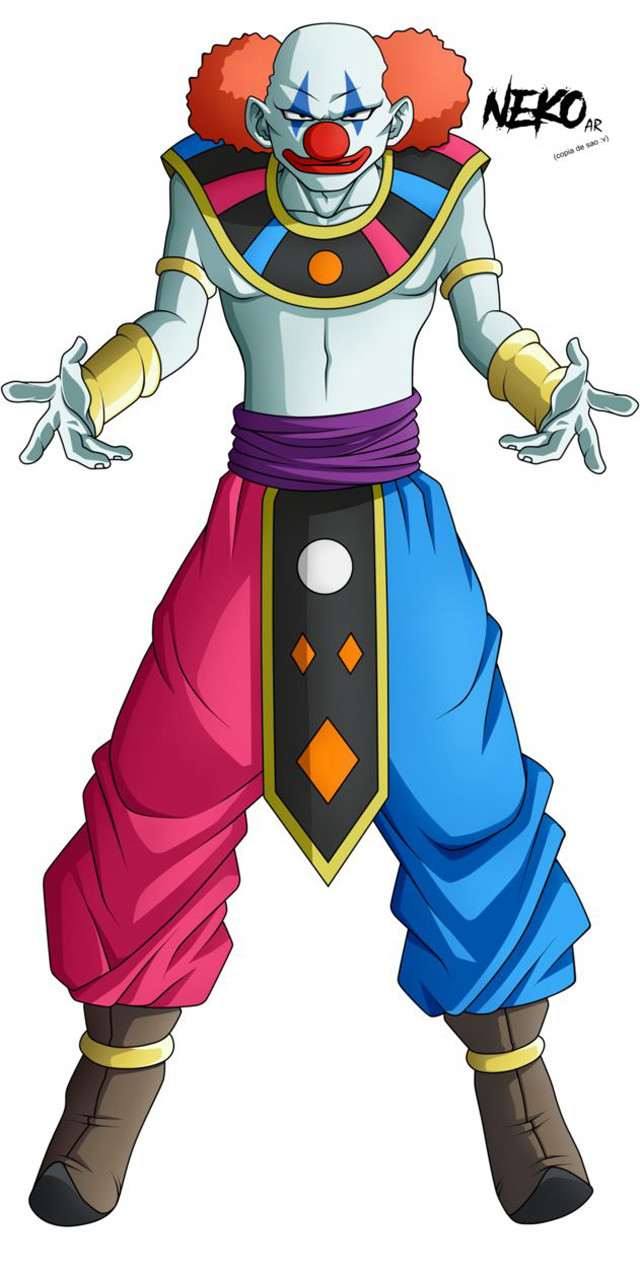 Cartoon clown character purple outfit free wallpaper for mobile - medium preview image