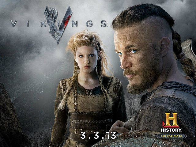 Vikings erlund hudson man woman free wallpaper for desktop - medium preview image