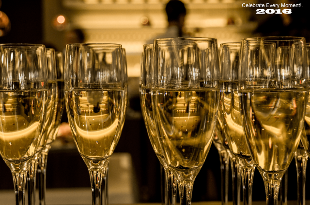 Champagne glasses table person background free wallpaper for desktop - medium preview image