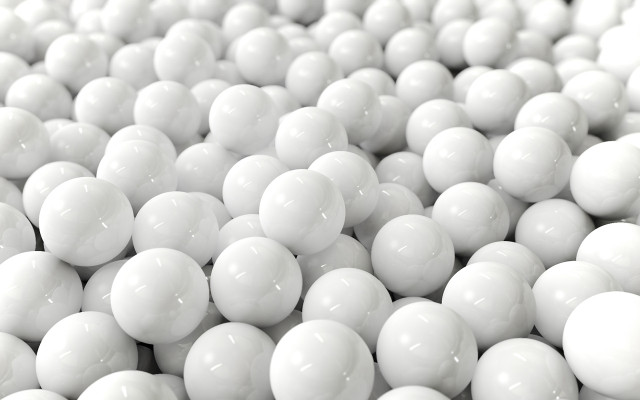 White balls black white background free wallpaper for desktop - medium preview image