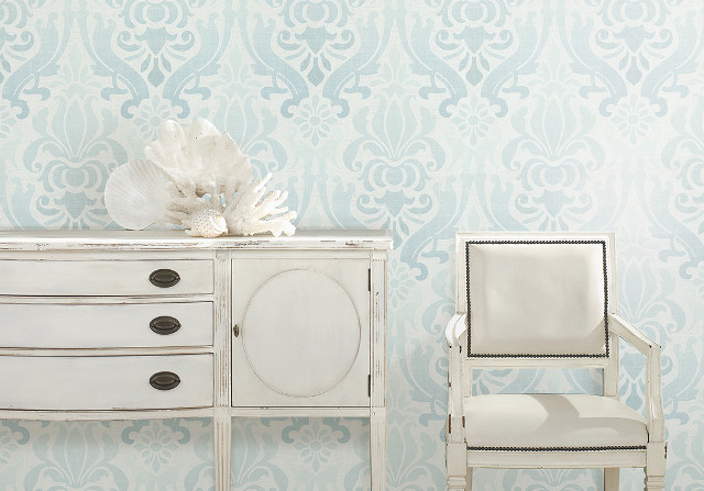 White chair dresser wall blue free wallpaper for desktop - medium preview image
