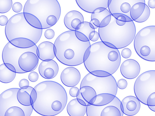 Bubbles floating air white background #2 free wallpaper for desktop - medium preview image