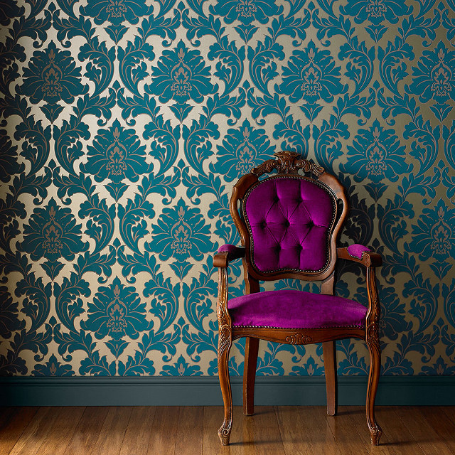 Purple chair blue wall purple free wallpaper for tablet - medium preview image