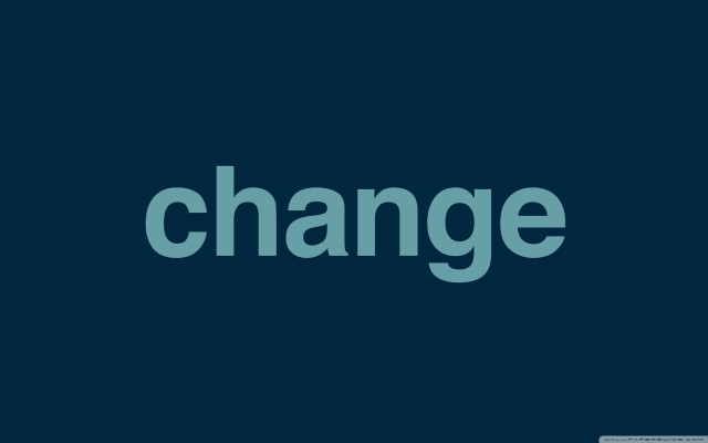 Blue background change middle image free wallpaper for desktop - medium preview image