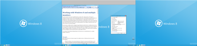 Computer screen blue white background free wallpaper for desktop - medium preview image