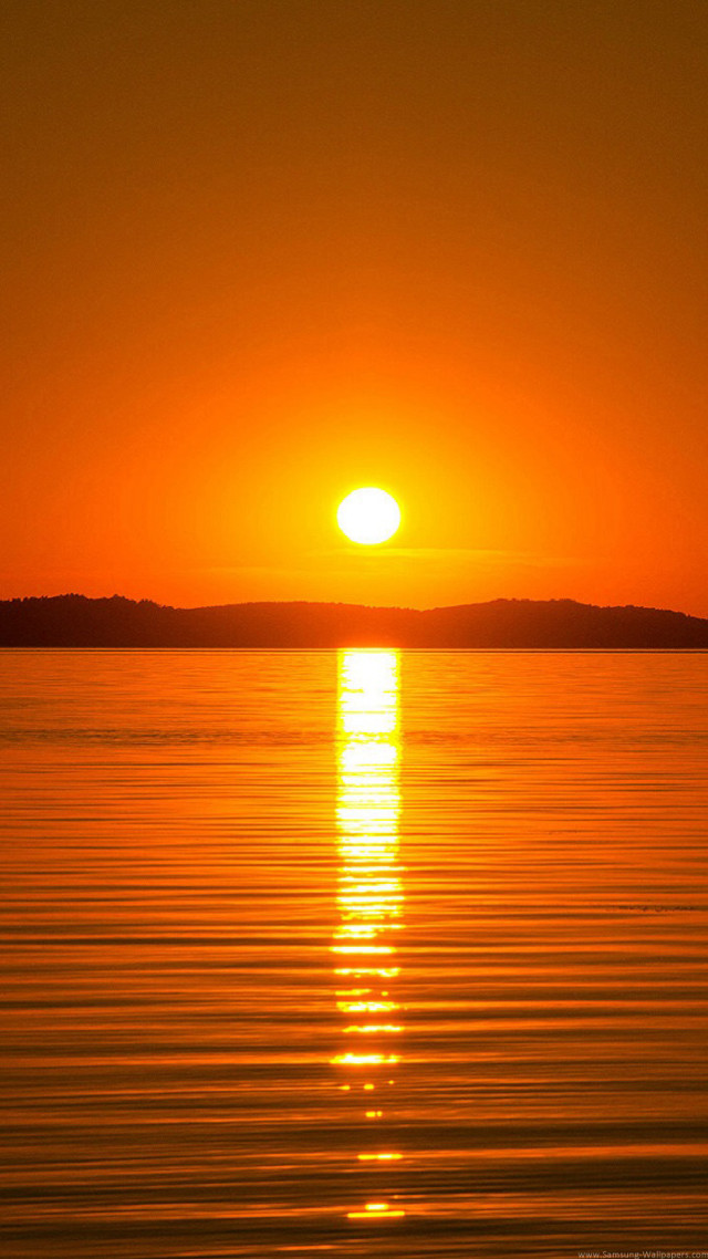 Sunset water boat surfboard person free wallpaper for mobile - medium preview image