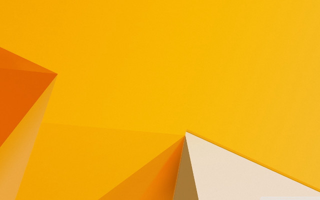 Yellow background white triangles side free wallpaper for desktop - medium preview image