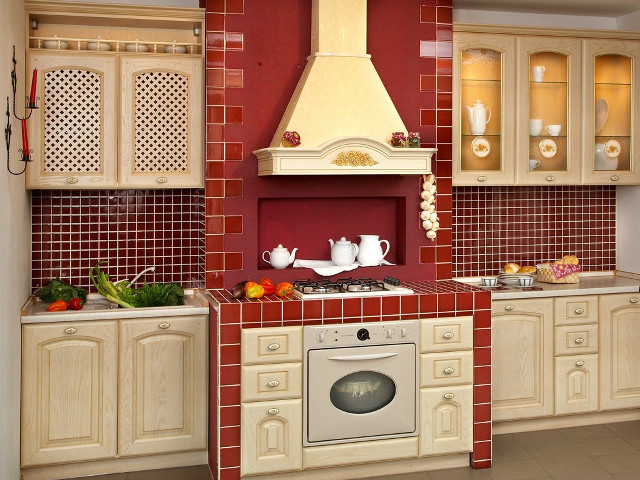 Kitchen stove modern interior cooking free wallpaper for desktop - medium preview image