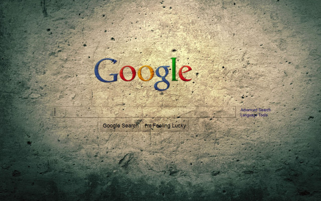 Google logo wall light dark free wallpaper for desktop - medium preview image