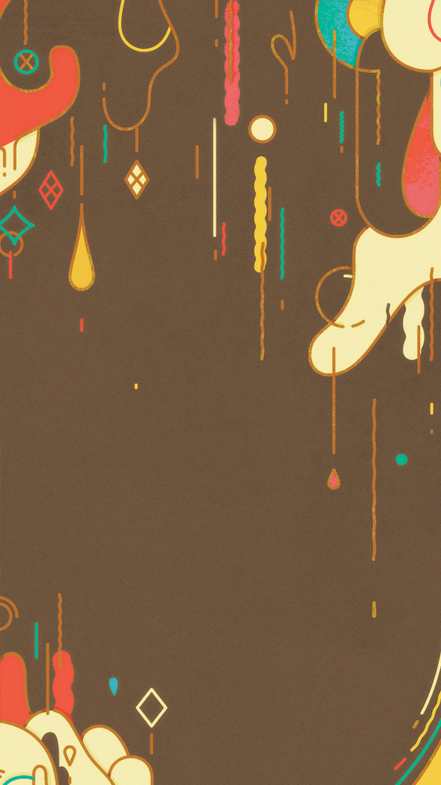 Person hat dog background circle free wallpaper for mobile - medium preview image