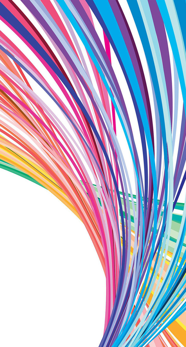 Colorful background lines different sizes free wallpaper for mobile - medium preview image