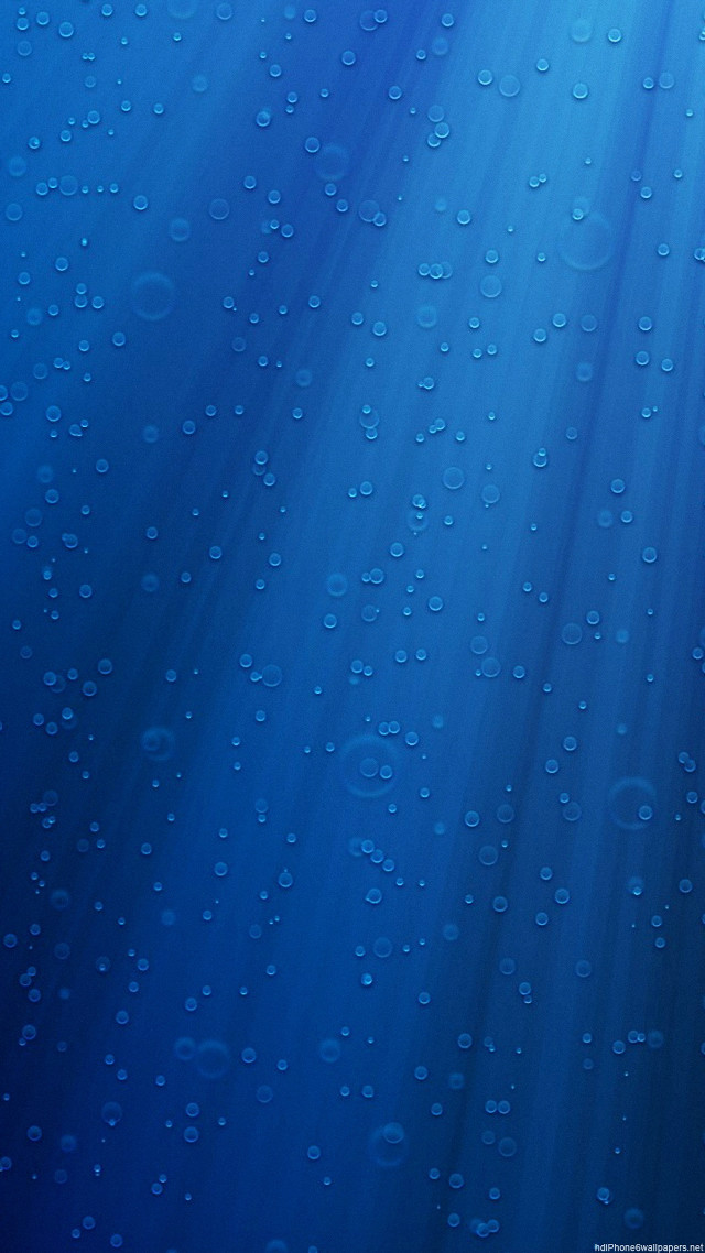 Blue ocean water droplets light free wallpaper for mobile - medium preview image