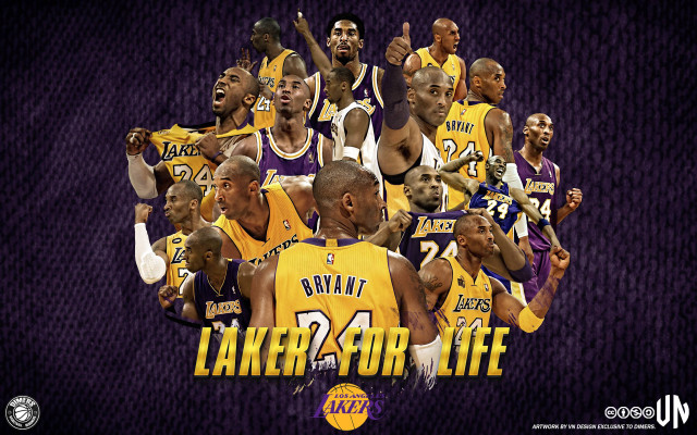Lakers players arms up lakers free wallpaper for desktop - medium preview image
