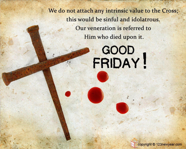 Cross blood friday message image free wallpaper for desktop - medium preview image