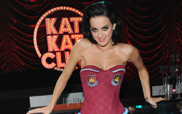 Woman corset posing stage backdrop free wallpaper for desktop - medium preview image