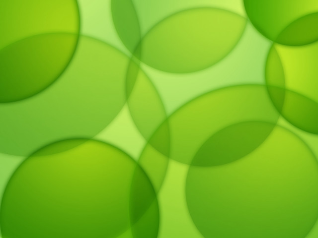 Green background circles different sizes free wallpaper for desktop - medium preview image