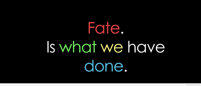 Fate quote rainbow font anne free wallpaper for desktop - medium preview image