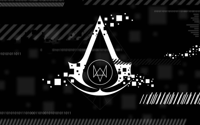 Black white logo triangle letter free wallpaper for desktop - medium preview image