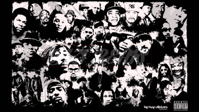 Harlem renaissance poster epic monochrome free wallpaper for desktop - medium preview image