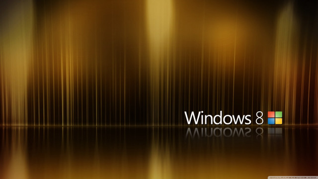 Shiny surface windows8 logo reflection #2 free wallpaper for desktop - medium preview image
