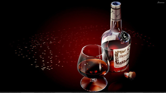 Wine bottle glass table red #3 free wallpaper for desktop - medium preview image