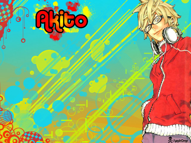 Man red jacket headphones colorful free wallpaper for desktop - medium preview image