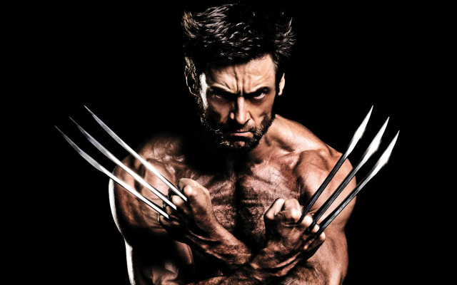Man beard claws knife hands free wallpaper for desktop - medium preview image