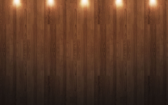 Wooden floor three lights wall free wallpaper for desktop - medium preview image