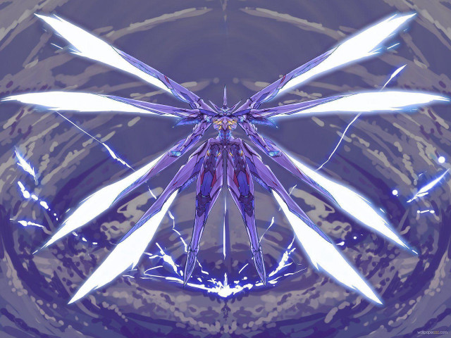 White blue flower petals pointed free wallpaper for desktop - medium preview image