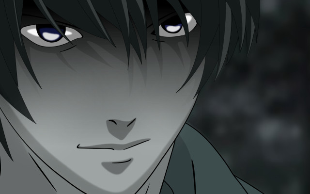 Man blue eyes black jacket #2 free wallpaper for desktop - medium preview image