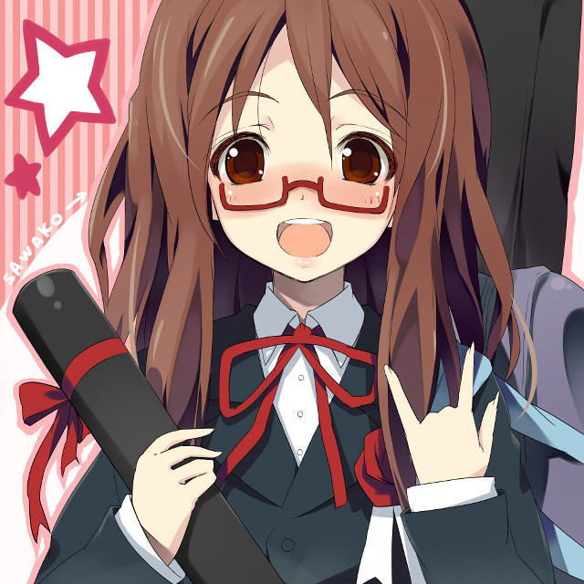 Girl long hair glasses black free wallpaper for tablet - medium preview image