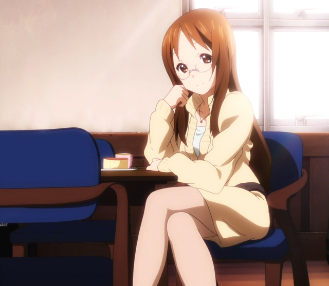 Woman sitting table food window free wallpaper for tablet - medium preview image