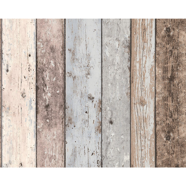 Wooden wall multicolor planks ultrafine free wallpaper for tablet - medium preview image