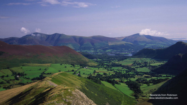 Valley mountains lake clouds sky free wallpaper for desktop - medium preview image