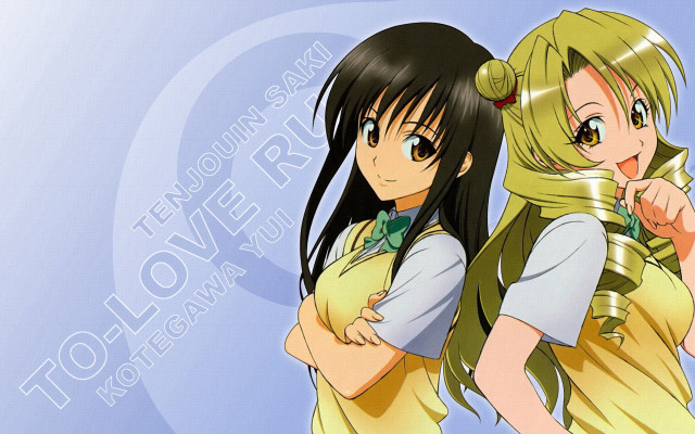 Anime girls yellow dresses green free wallpaper for desktop - medium preview image