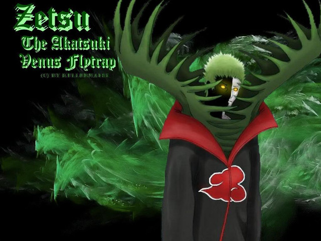 Creepy green head black coat free wallpaper for desktop - medium preview image
