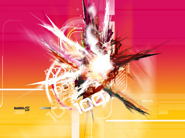 Bird flying bright pink yellow #3 free wallpaper for desktop - medium preview image