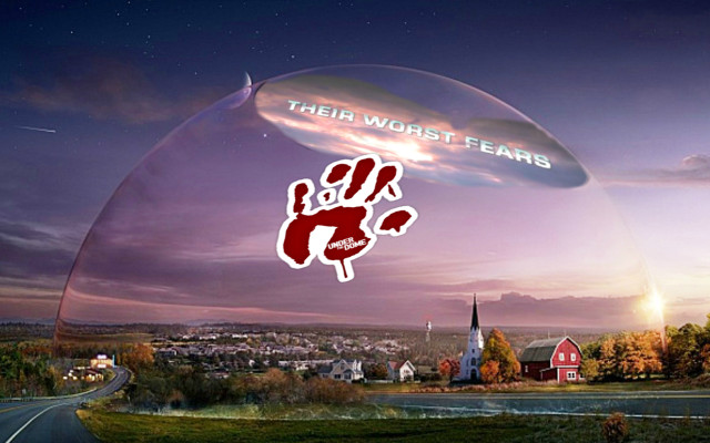 Street bubble town cityscape night free wallpaper for desktop - medium preview image