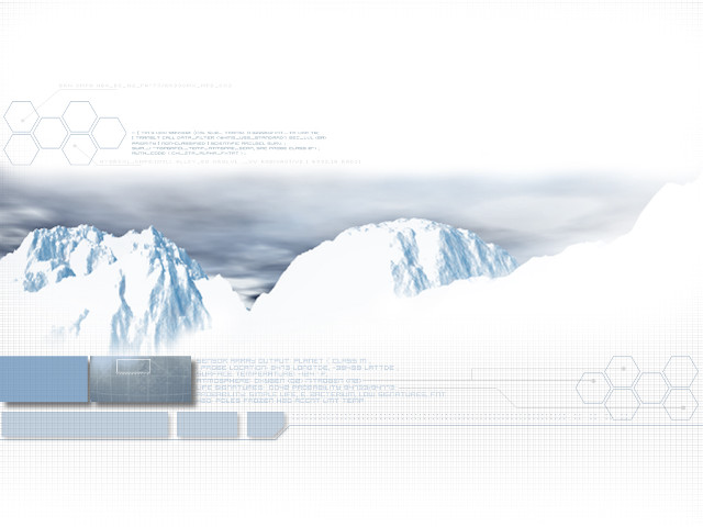 Mountain range snow covered blue #2 free wallpaper for desktop - medium preview image