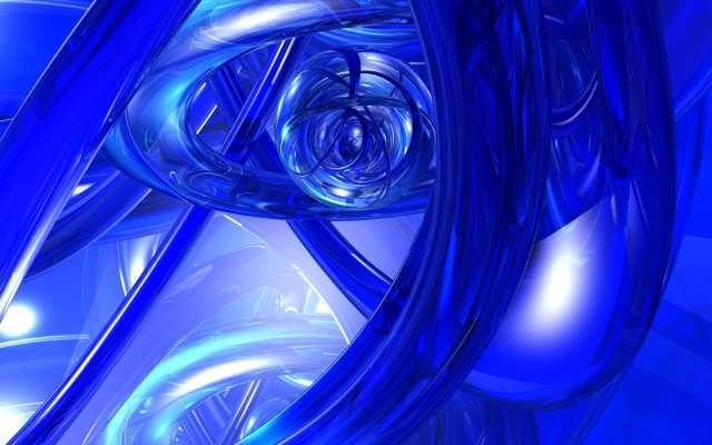 Blue abstract background spiral design #4 free wallpaper for desktop - medium preview image