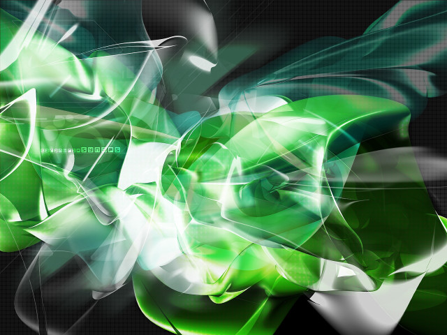 Green abstract black background white free wallpaper for desktop - medium preview image